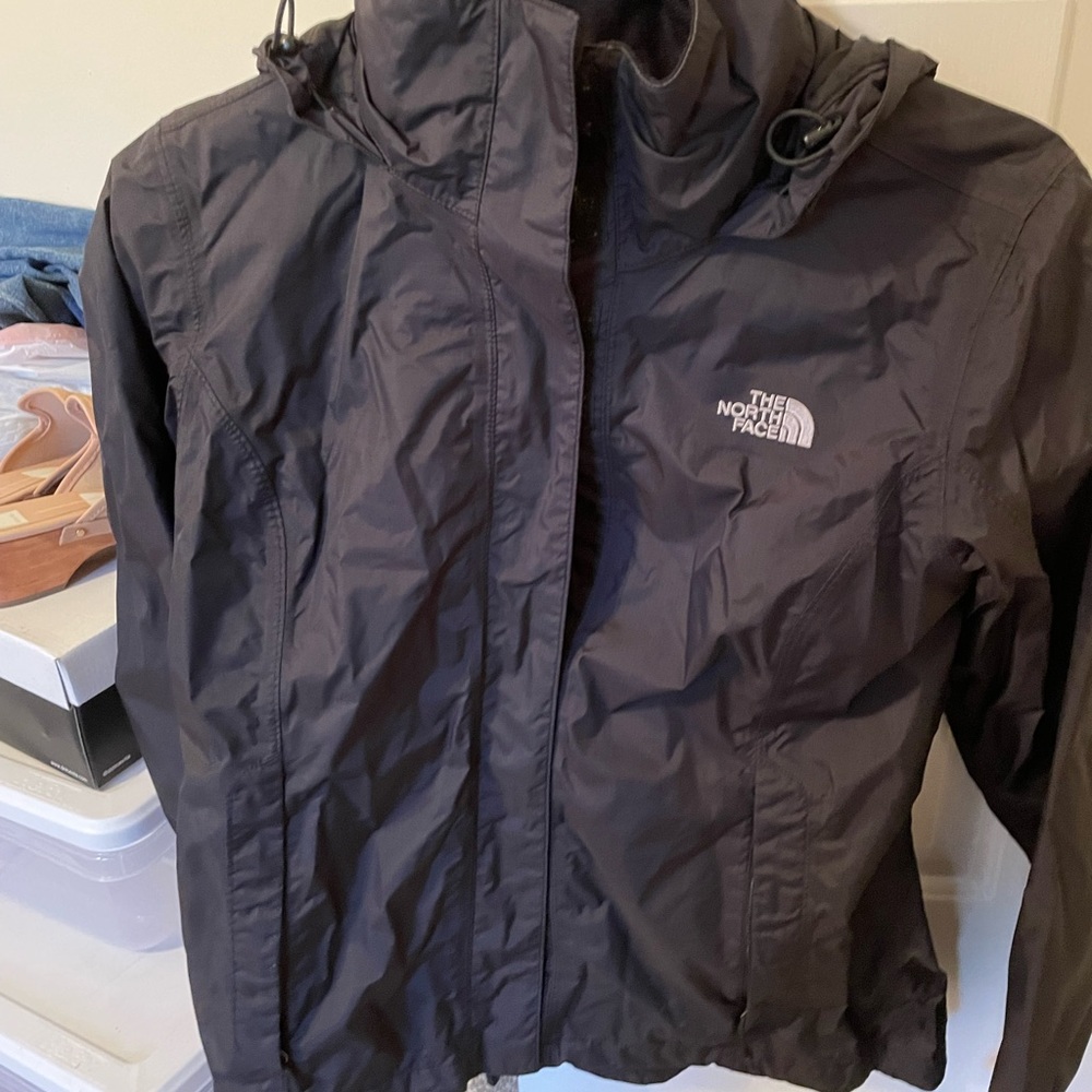 The North Face rain jacket